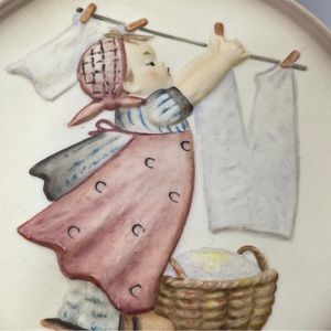 Goebel 1987 Miniature Plate ‘Little Home Makers” West Germany 2nd Edition of 4